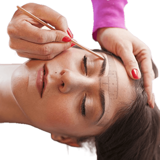 Disposable Eyebrow Ruler Sticker
