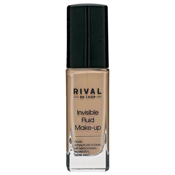 Rival de Loop Fondšten Invisible No:03 Brown Porcelain 30 ml - Lightweight Foundation for Natural Coverage and Matte Finish