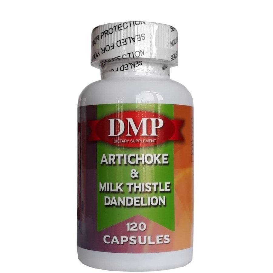 Dmp Artichoke Milk Thistle & Dandelion Herbal Support 120 Capsules