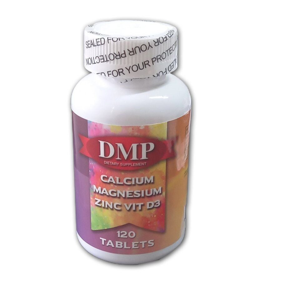 DMP Calcium Magnesium Zinc & Vitamin D3 Support 120 Tablets