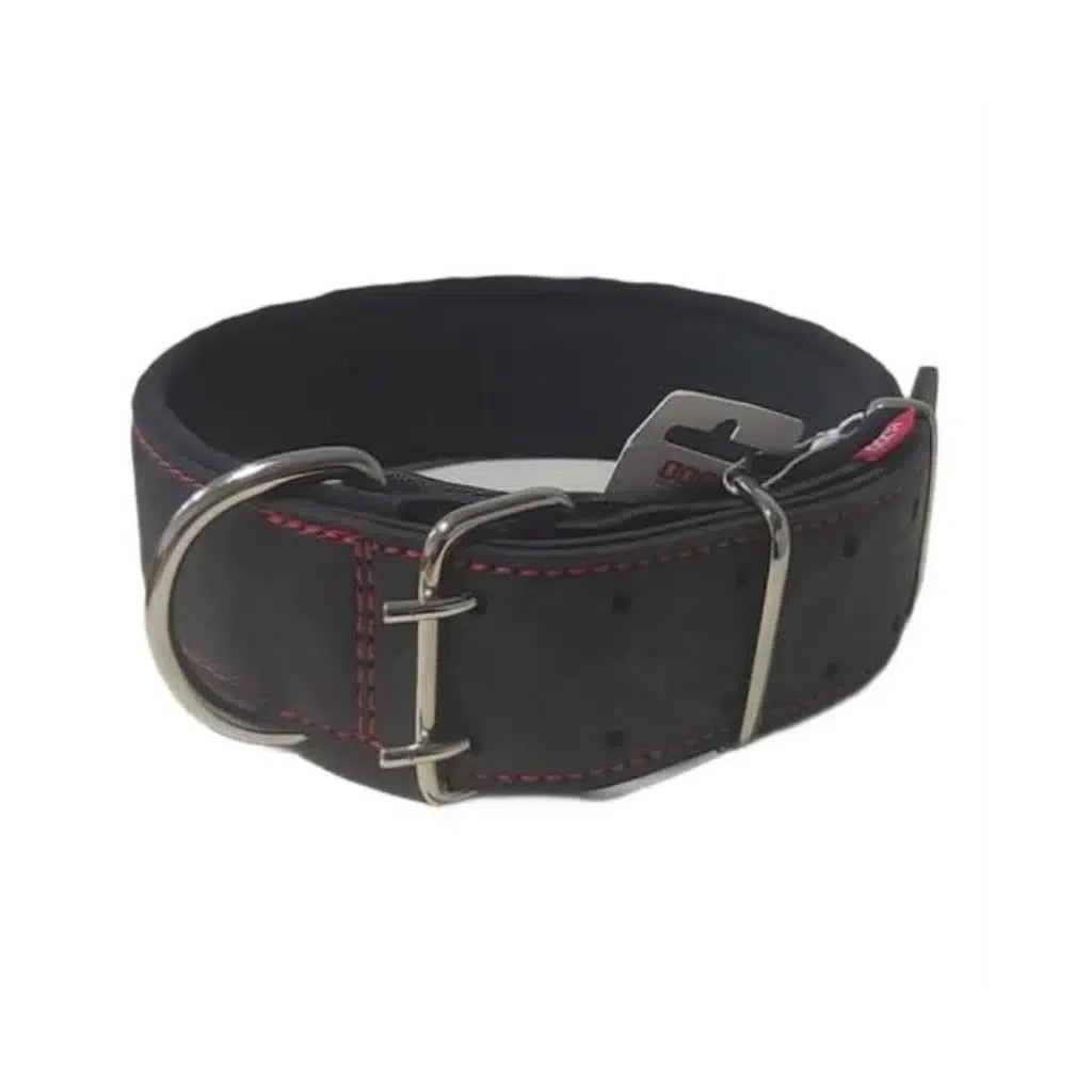 Doca Pet Dog Collar Durable Black Nylon 5x75 cm