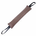 Doggie Leather Dog Training Bite Pillow Beige 9x50 cm