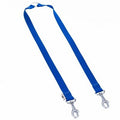 Doggie Woven Dual Dog Leash Coupler Royal Blue 2.5x70cm