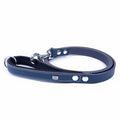 Doggie Comfort Classic Leather Dog Leash Royal Blue 140 cm