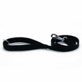 Doggie Comfort Classic Woven Dog Leash Black 2x140 cm
