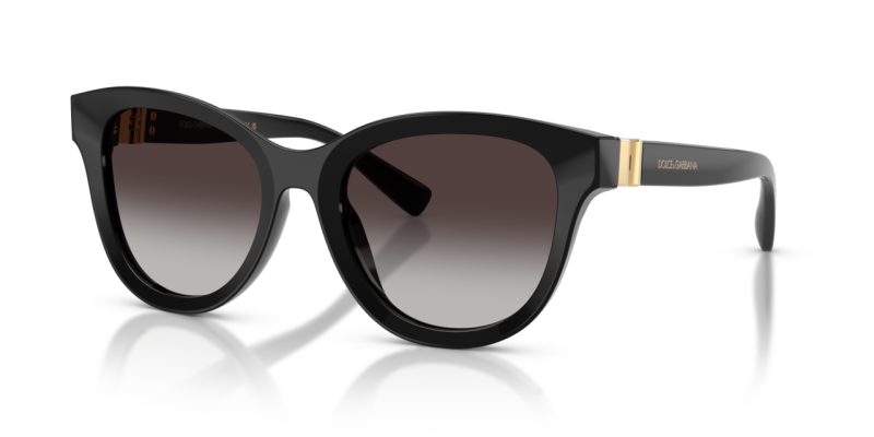 Dolce Gabbana 0DG4533 Square Women's Sunglasses Black 54mm