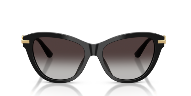 Dolce Gabbana 0DG4534 Black Square Women's Sunglasses 53mm