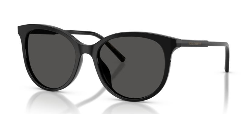 Dolce & Gabbana 0DG4540 Black Square Women Sunglasses 55mm