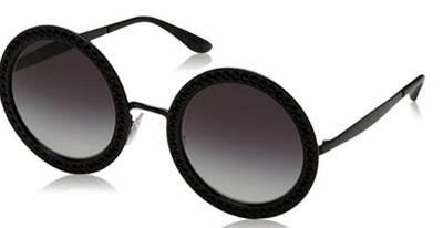 Dolce & Gabbana 2170-B 01/8G Black Metal Sunglasses 51mm