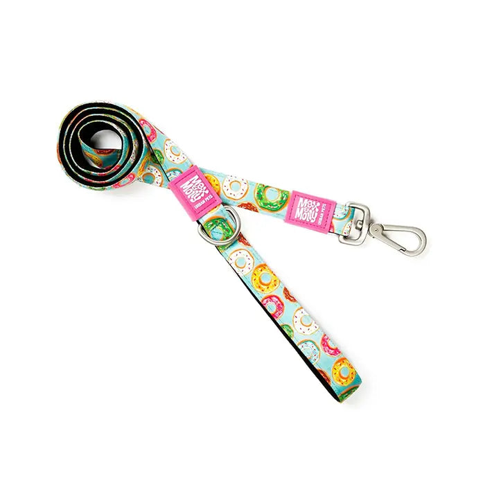 Max & Molly Donuts Dog Leash Padded Comfort Lead Large