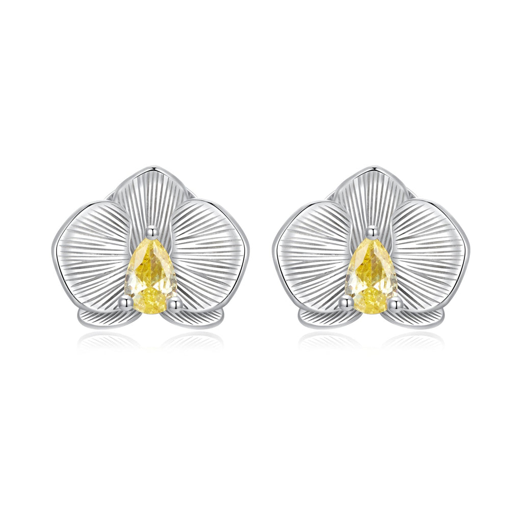925 Sterling Silver Pavé CZ Earrings for Women - 0.6*0.8cm