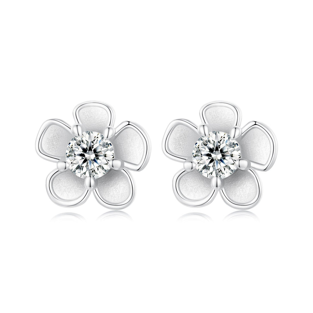 S925 Sterling Silver 3.00 Carat Moissanite Earrings for Women