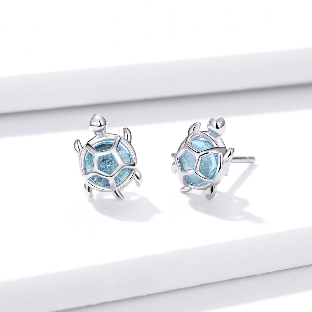 S925 Oxidized Silver Pavé Setting CZ Earrings for Women