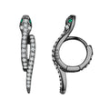 S925 Sterling Silver Pavé Setting CZ Earrings for Women
