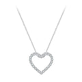 S925 Sterling Silver Necklace with Moissanite, 400mm + 50mm, Platinum Plated, Women