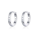 925 Sterling Silver Earrings with Pavé Setting CZ for Women