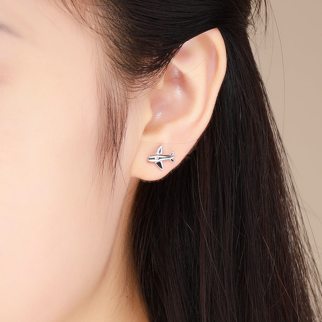 925 Sterling Silver Earrings with Pavé Setting CZ for Women