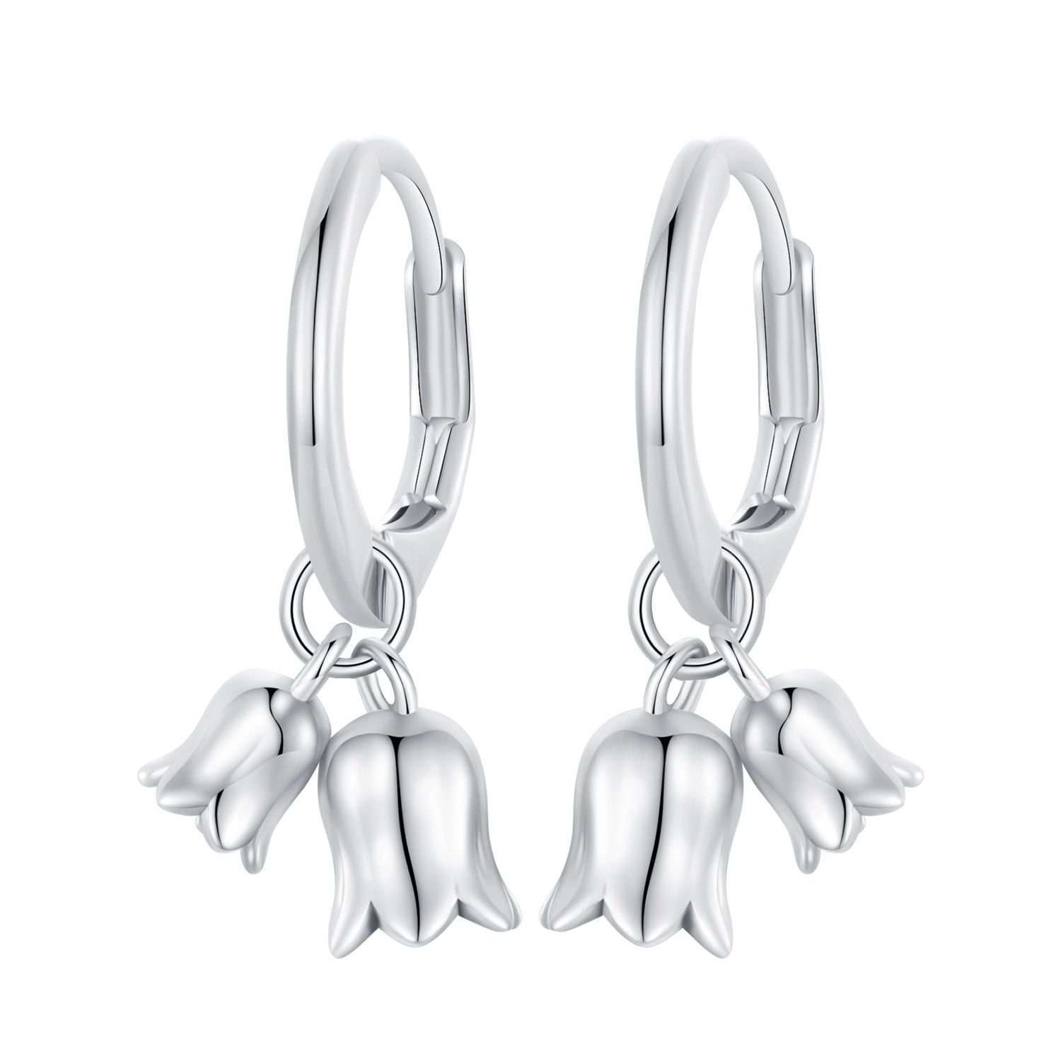 925 Sterling Silver Earrings for Women 20*10mm Oxidized Jewelry