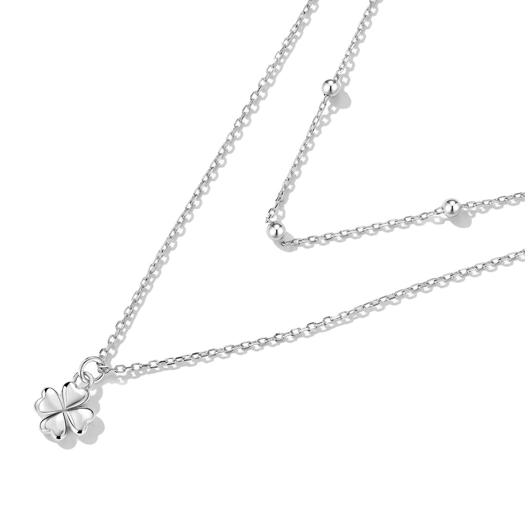 925 Sterling Silver Adjustable Necklace with Pendant for Women