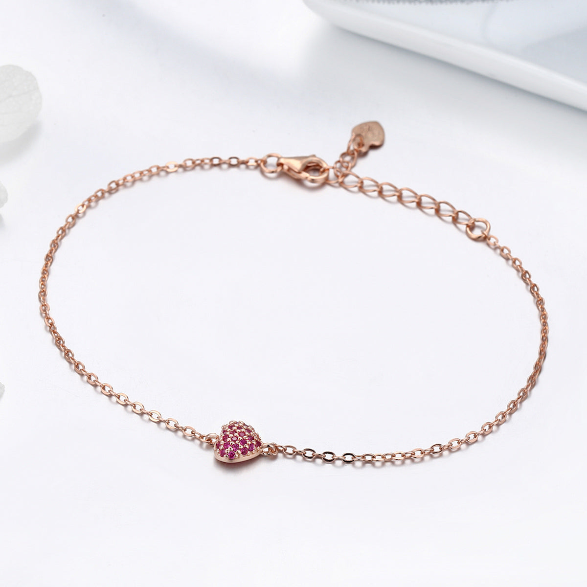 925 Sterling Silver 22cm Bracelet for Women