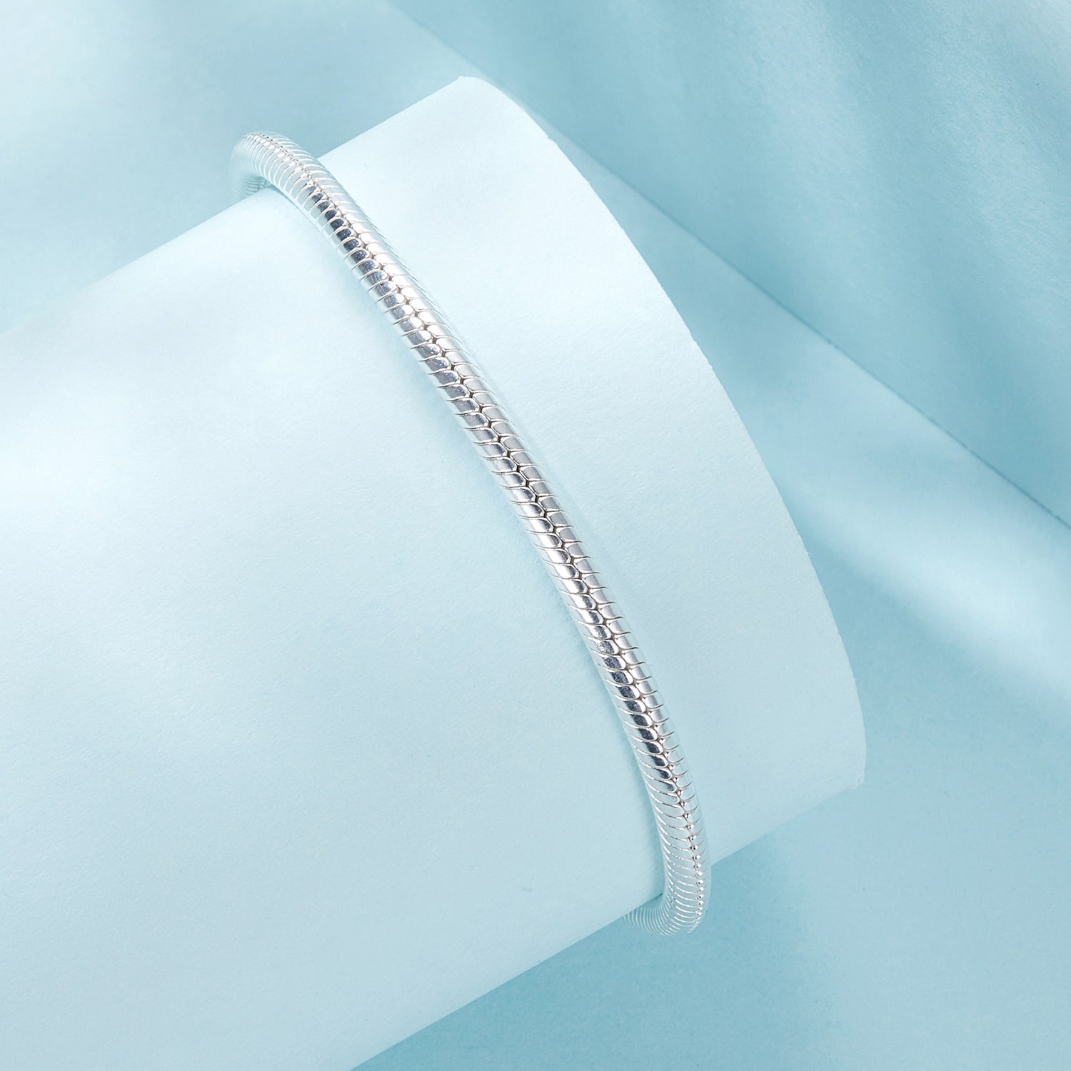 925 Sterling Silver Oxidized Silver White Gold 14.0mm Bracelet for Women