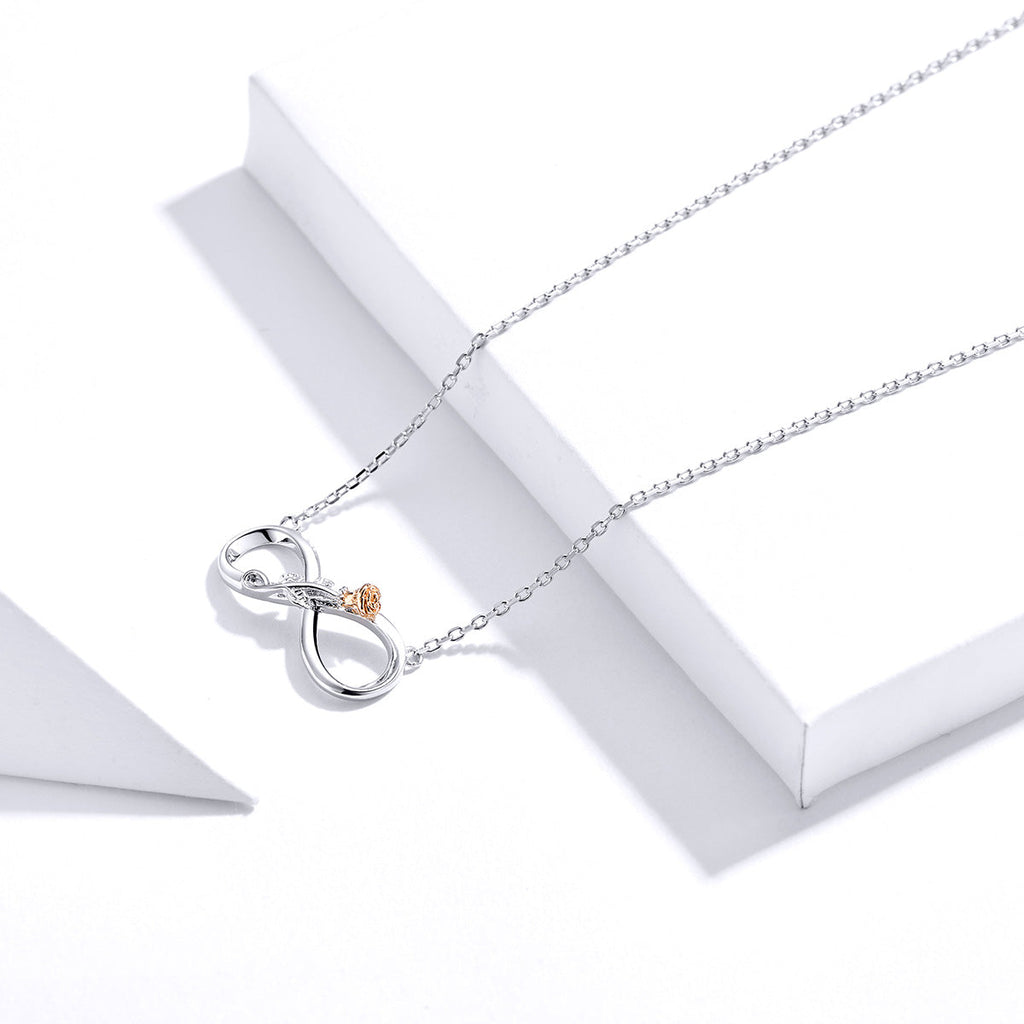 925 Sterling Silver Necklace 40-45cm for Women