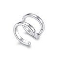 925 Sterling Silver Earrings 1.2*0.8cm with Platinum Plating for Women