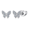 925 Sterling Silver Moissanite Necklace 0.5x0.6cm for Women