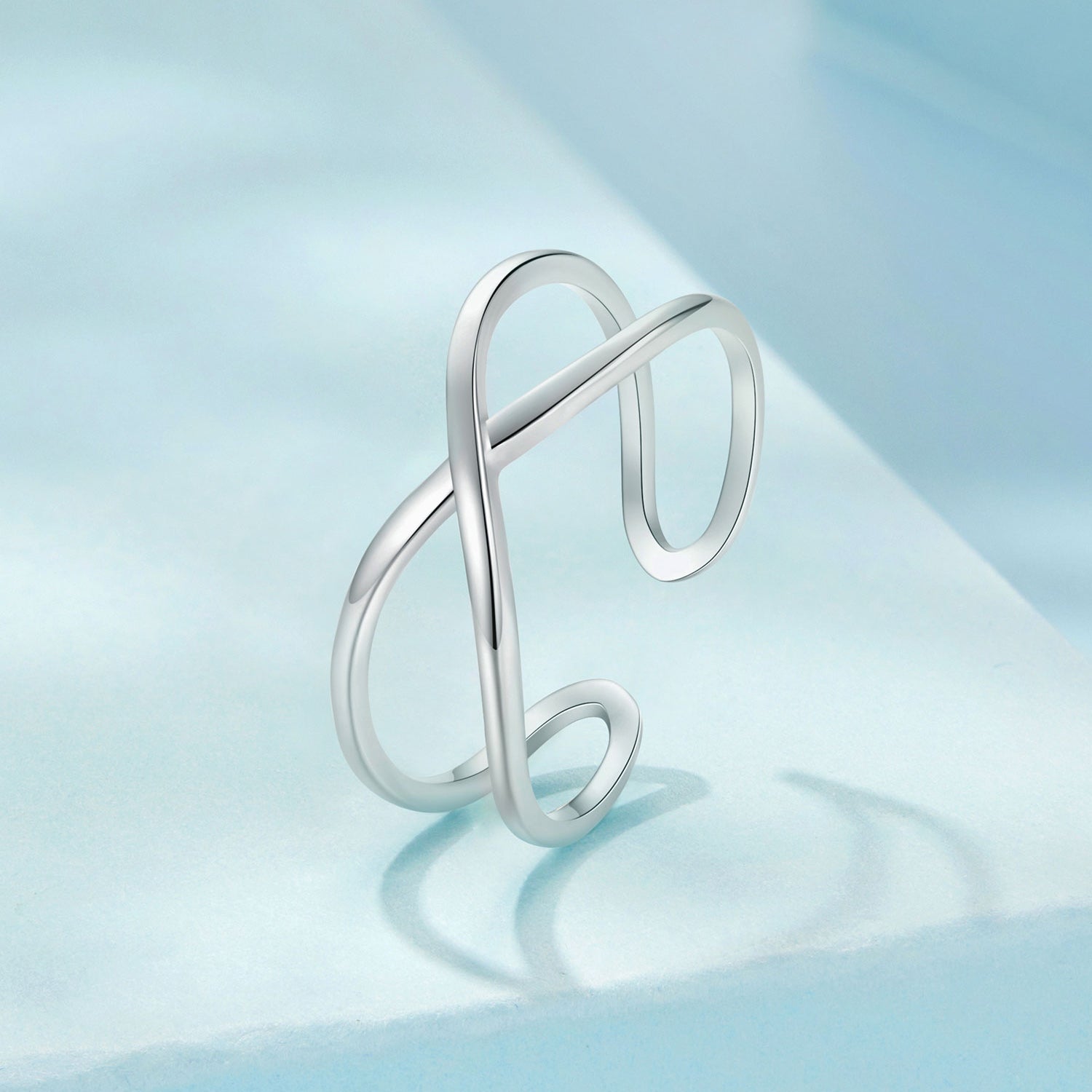 925 Sterling Silver Oxidized 0.7cm Ring for Women