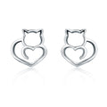 925 Sterling Silver Oxidized Earrings