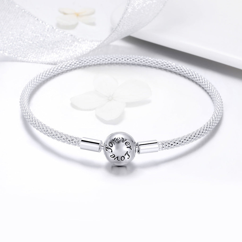 925 Sterling Silver SCB Bracelet Size 17.0cm