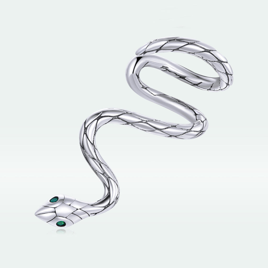 925 Sterling Silver Oxidized 2.5x1.9 cm Pavé Setting CZ Earrings for Women