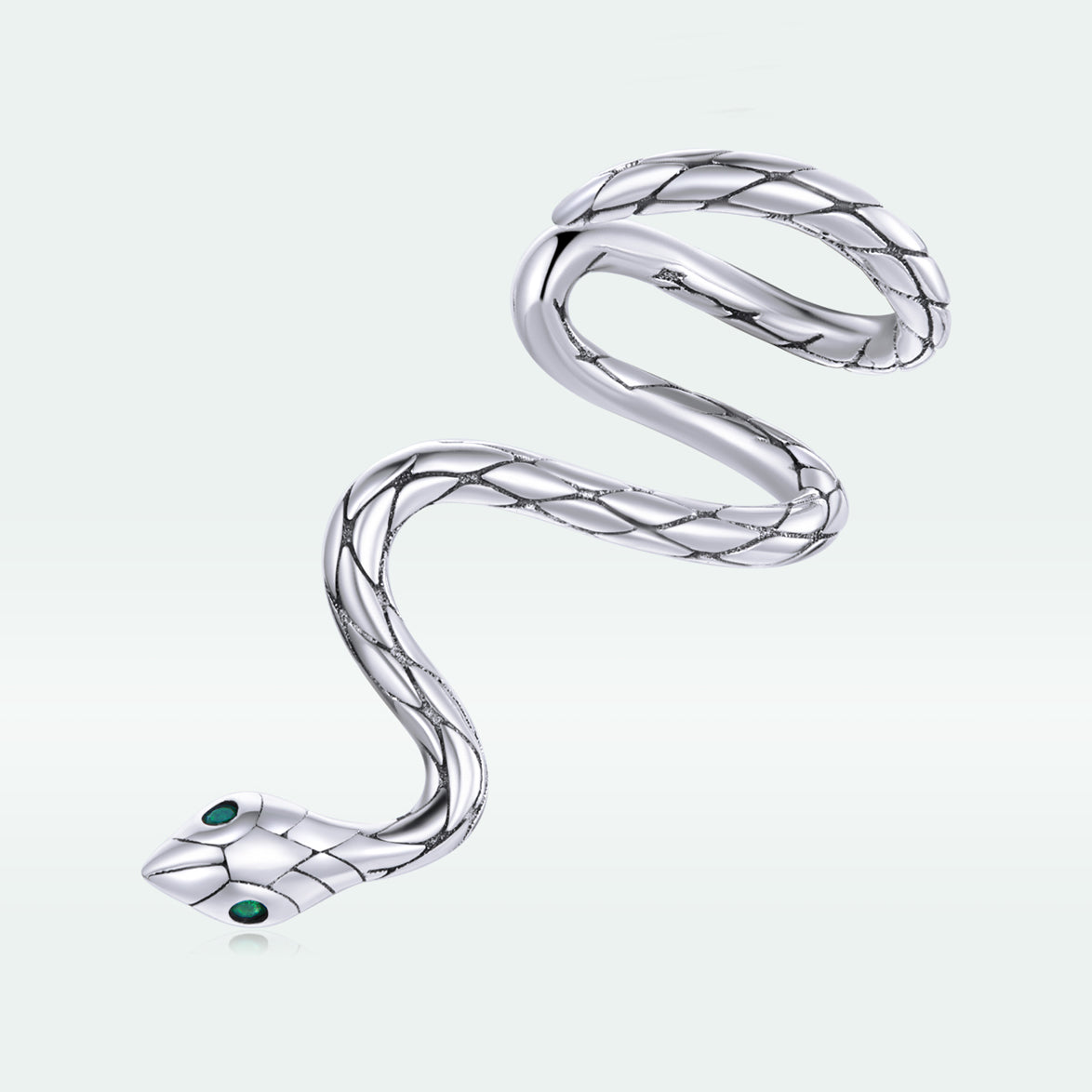 925 Sterling Silver Oxidized 2.5x1.9 cm Pavé Setting CZ Earrings for Women