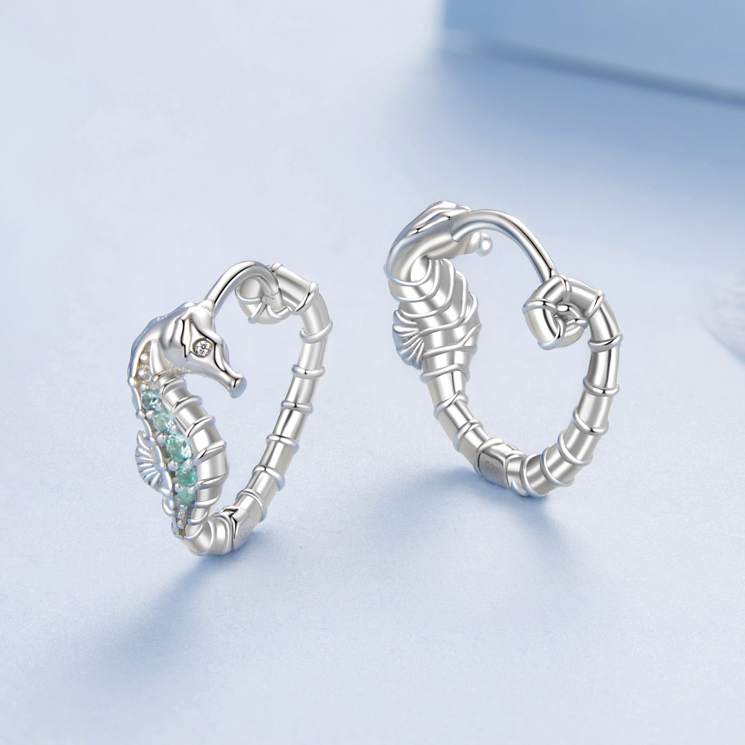 925 Sterling Silver Pavé Setting CZ Earrings for Women