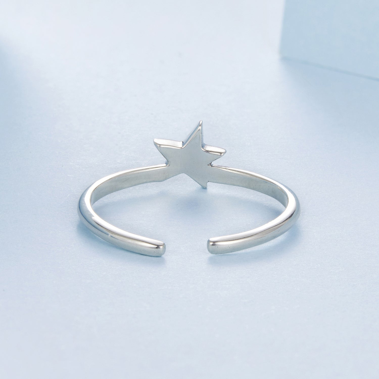925 Sterling Silver Star Ring for Women