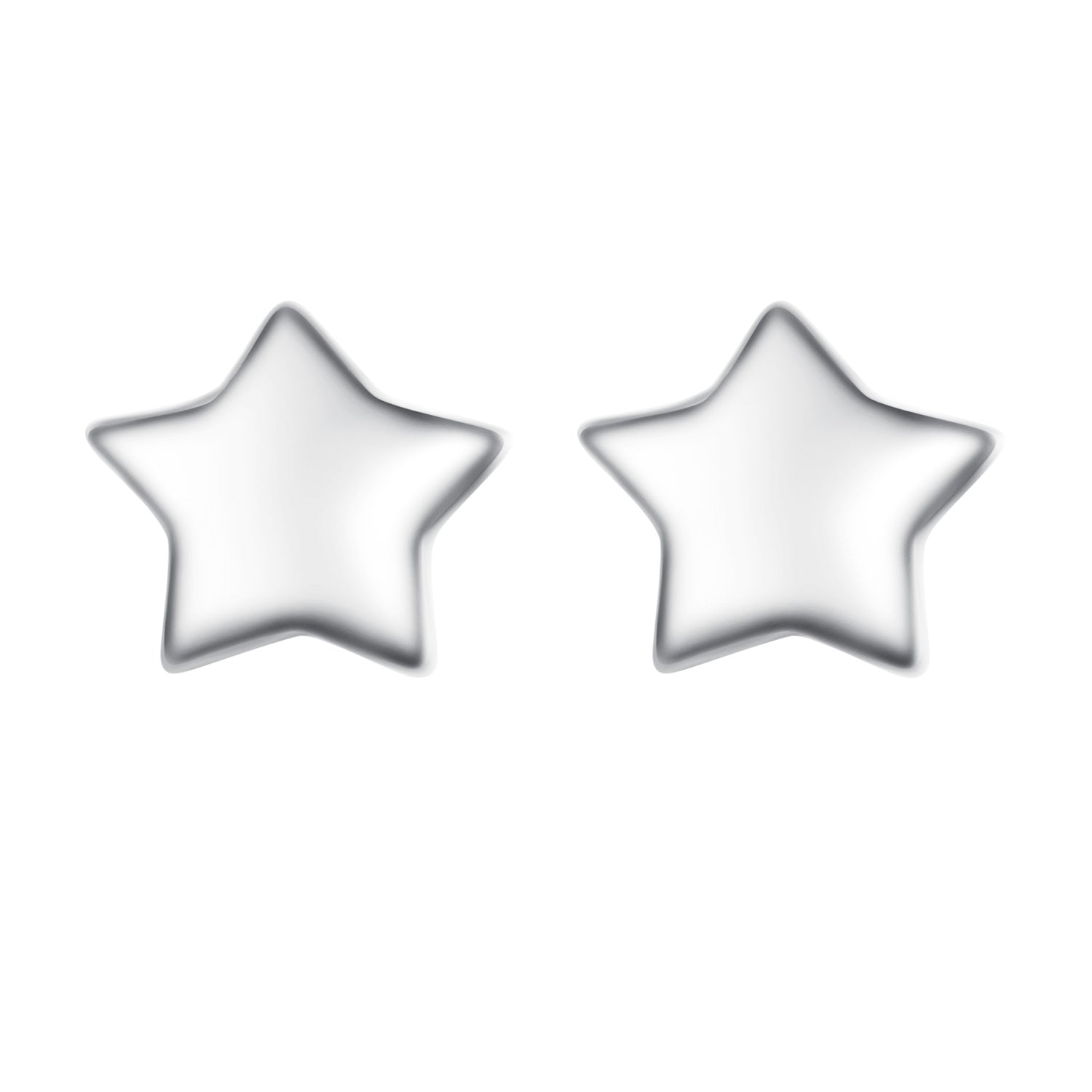 S925 Sterling Silver Earrings with Plated Platinum Finish for Women