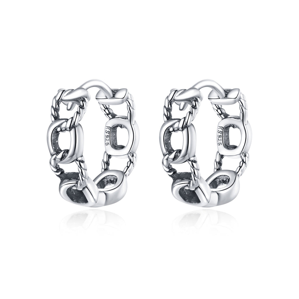 925 Sterling Silver Oxidized Earrings for Women