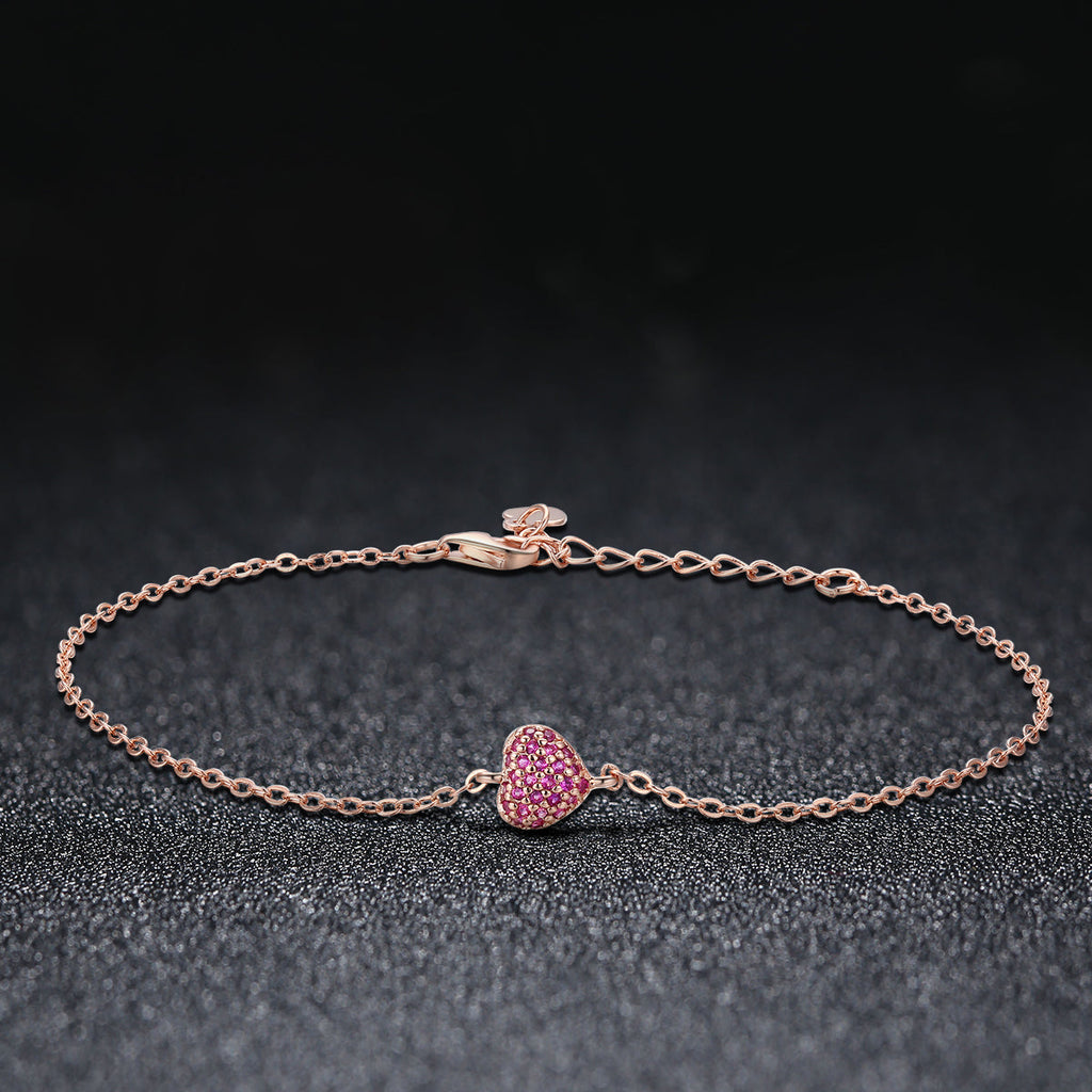 925 Sterling Silver 22cm Bracelet for Women