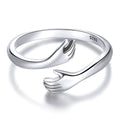 S925 Sterling Silver Oxidized Ring for Women