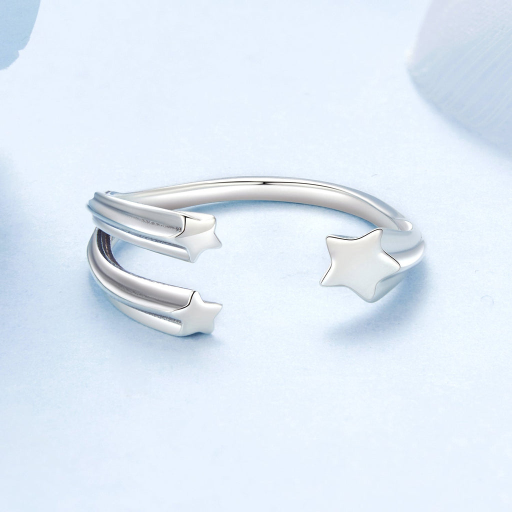925 Sterling Silver Ring with Oxidized Finish - Width 0.15-0.8cm for Women