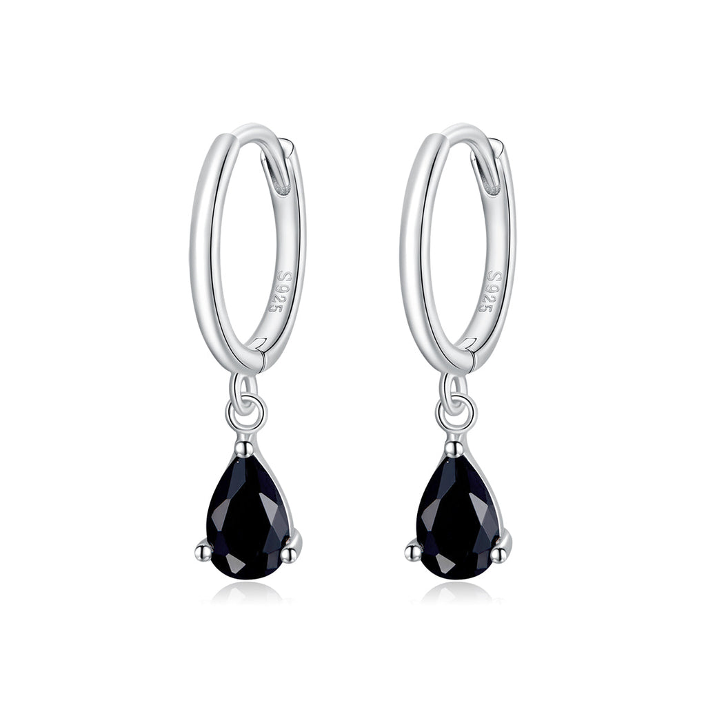 925 Sterling Silver Earrings with Pavé Setting CZ