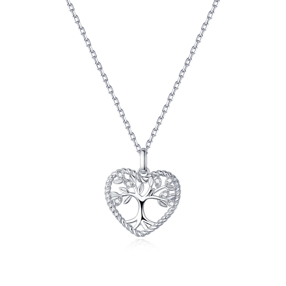 925 Sterling Silver Necklace for Women 45cm