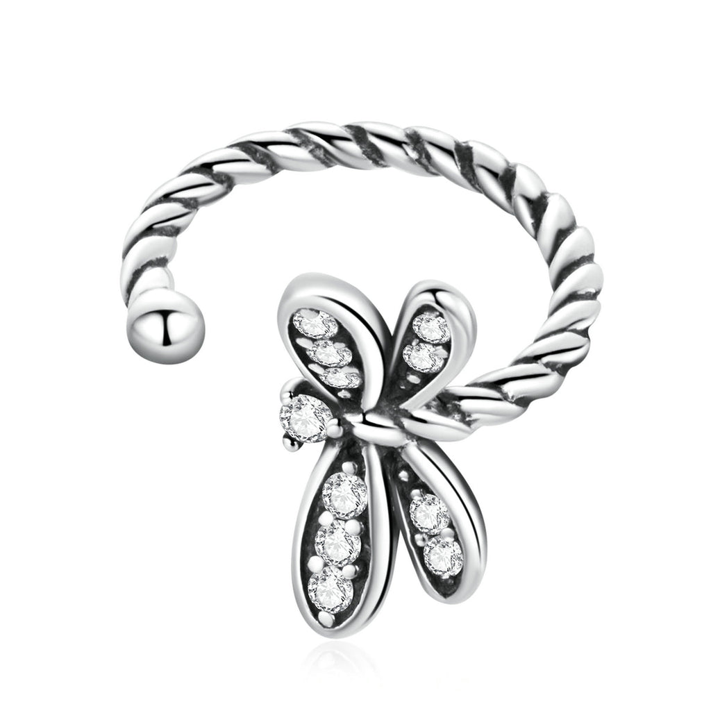 925 Sterling Silver Earrings with Pavé Setting and CZ for Women
