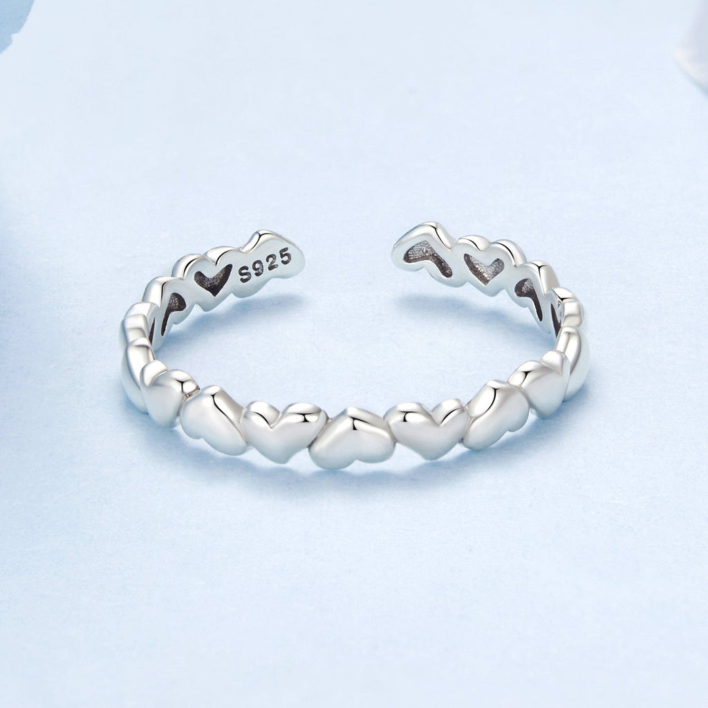 925 Sterling Silver Oxidized Silver 0.3cm Width Ring for Unisex