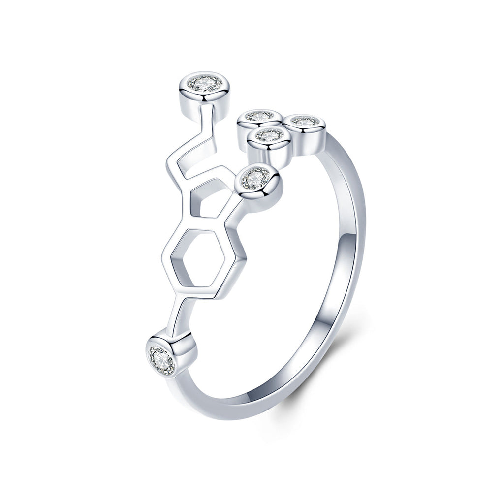 925 Sterling Silver 0.2cm Wide Ring for Women
