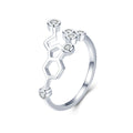 925 Sterling Silver 0.2cm Wide Ring for Women