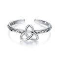 925 Sterling Silver Oxidized Silver Ring for Women