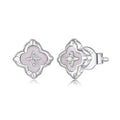 925 Sterling Silver Moissanite 0.8cm Earrings for Women