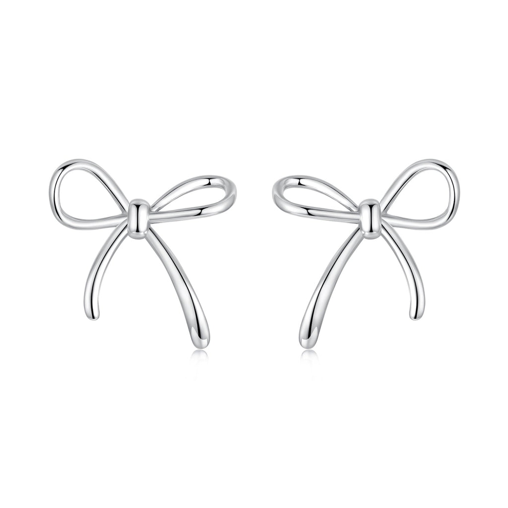 925 Sterling Silver Earrings in Oxidized Finish - Size 1.7*1.8cm for Women