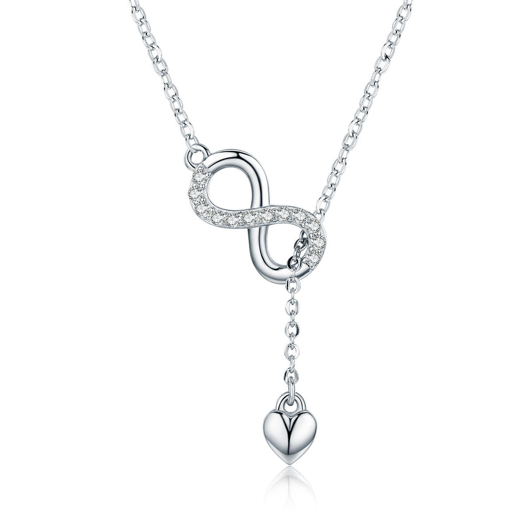 925 Sterling Silver Adjustable Necklace 38-45cm for Women